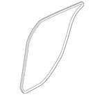 Genuine Mazda Body Weather-strip BBM4-68-913C. Fixed Price $126.64.