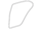 Genuine Mercedes-benz Opening Trim 221-697-11-51-7H35. Fixed Price $76.08.