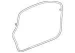 Genuine Audi Door Weather-strip 4F0-837-911-B. Fixed Price $78.05.