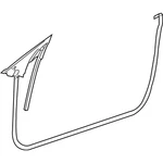 New Genuine Mercedes-benz Door Weather-strip 2077270287 Oem. Fixed Price $323.88.