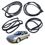 Doors Seal Rubber Weatherstrip Set For Honda Sedan Accord Front&rear Lh&rh 90-93. Fixed Price $195.54.