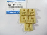 (5) Oem T001-50-659A Door Window Belt Weatherstrip Clips 1999-02 Mazda Millenia. Fixed Price $10.97.