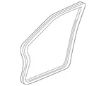 Genuine Honda Door Seal 72815-SDA-A11ZC. Fixed Price $98.49.