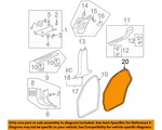 Gm Oem 06-11 Dts Pillars, Rocker Floor Interior Trim-surround W'strip 25956347. Fixed Price $48.68.