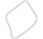 Genuine Nissan Hatch Seal 90830-6FL0A. Fixed Price $100.12.