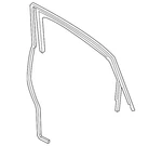 Genuine Volkswagen Window Channel 561-839-432-Q-VNH. Fixed Price $327.01.