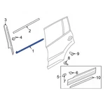 For Volkswagen Tiguan 18-24 Front Left Door Belt Molding. Fixed Price $257.82.