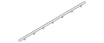 Genuine Bmw Lower Weather-strip 51-76-8-498-354. Fixed Price $31.15.