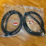 96-00 Genuine Honda Civic Ek 4D Dx Lx Sedan Front Door Weatherstrip Rubber Seal. Fixed Price $119.00.