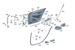 Genuine Mercedes-benz Seal Rear Door 297-730-17-00. Fixed Price $18.48.