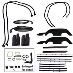 Soffseal Weatherstrip Kit 1967 Chevelle. Fixed Price $546.56.