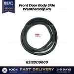 Genuine Front Door Body Side Weatherstrip Rh 82120D9000 For Kia Sportage. Fixed Price $71.00.