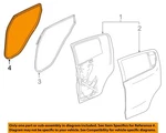 Gm Oem 12-20 Sonic Rear Door Components-w'strip Body 95190189. Fixed Price $95.17.