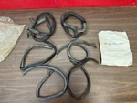 1949 1950 1951 Ford Convertible Door Rubber Seals Gaskets Weatherstrip 1225. Fixed Price $109.99.