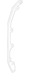 Genuine Mercedes-benz Door Shell Seal 214-730-33-00. Fixed Price $37.80.