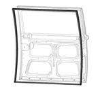 Vewib Sliding Door Seal Right Once Piece Vw T2 67-79 Lhd 211843792B. Fixed Price $197.78.