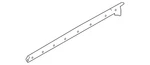 Genuine Audi Door Window Belt Weatherstrip 420-837-477-B. Fixed Price $99.04.