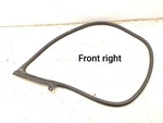 Door Seal Porsche Taycan 2021 Right Front 9J1831722. Fixed Price $82.49.