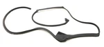 New Oem Jaguar Front Door Body Mounted Weatherstrip C2Z23511 Xfr 10-15. Fixed Price $142.95.