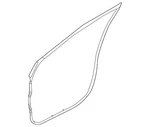 Genuine Nissan Door Weather-strip 80831-6LE0A. Fixed Price $65.96.