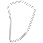 Genuine Gm Door Weather-strip 15922953. Fixed Price $212.25.