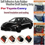 Door Rubber Seal Strips Weather Draft Noise Reduction J For Toyota Camry. Fixed Price $61.10.