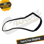 Crown Automotive 55176223 Left Door Weatherstrip For 1987-1995 Jeep Wrangler Yj. Fixed Price $46.59.