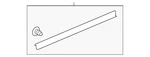 Genuine Acura Seal Front 72367-TYA-A01. Fixed Price $47.53.