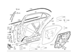 Genuine Mercedes-benz Cover Strip 222-690-05-70. Fixed Price $55.25.