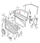 Genuine Window Aperture Seal Vw Touareg 7L6837476GPRP. Fixed Price $190.94.