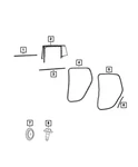 Genuine Mopar Rear Door Opening Weatherstrip Left 68575451AB. Fixed Price $34.19.