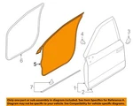 Ford Oem 15-22 F-150 Front Components-door W'strip FL3Z1520531A. Fixed Price $139.78.