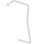 Genuine Audi Weather-strip On Body 4F0-831-721-G. Fixed Price $85.68.