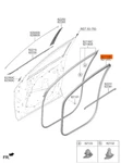 Genuine Brand New Front Door Body Side Lh Weatherstrip Kia Sportage 2021-2024. Fixed Price $77.76.