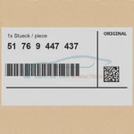 Genuine Bmw 51769447437 -. Fixed Price $60.73.