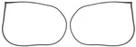 1978-87 Buick Regal Gm G-body; Front Door Frame Weatherstrip Seals; 4. Fixed Price $100.99.