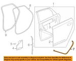 Gm Oem 13-19 Xts Door Components-rear W'strip 23297407. Fixed Price $27.54.