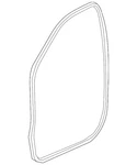 Genuine Gm Front Passenger Side Door Weatherstrip 84688300. Fixed Price $26.83.