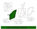 Genuine Honda Opening Trim 72315-T2F-A01. Fixed Price $104.94.