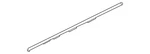 Genuine Nissan Door Shell Seal 80839-6LE0A. Fixed Price $14.72.