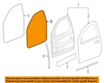 Gm Oem 14-19 Sierra 1500 Front Components-door W'strip 23275375. Fixed Price $106.31.
