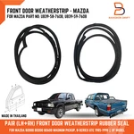 Pair Front Door Weatherstrip Rubber Seal For Mazda Pickup Uf B2000 B2200 85-93. Fixed Price $96.50.