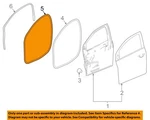 Gm Oem 16-22 Spark Front Door Components-w'strip Body 42444596. Fixed Price $64.76.