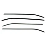 Inner & Outer Window Sweep Belt Seals Weatherstrip Set Of 4 For Corvette Coupe. Fixed Price $104.95.