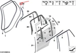 New Bmw X7 G07 Rear Right C-pillar Seal 51769451490 Original No Duty To. Fixed Price $79.07.