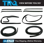 Trq Front Driver & Passenger Side Door Weatherstrip Seal Kit For Chevrolet Gmc. Fixed Price $154.95.