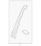Genuine Audi Retainer 4G8-837-152-B. Fixed Price $35.84.
