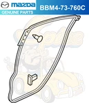Genuine 2010-2013 MAZDA3 Left Door Frame Weatherstrip BBM4-73-760C. Fixed Price $62.97.